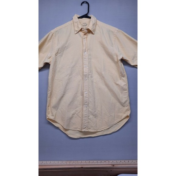 Faded Glory Other - Faded Glory Oxford Yellow Medium 38/40 Button Down Short Sleeves